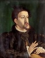 Portrait Of The Emperor Charles V - (after) Jan Cornelisz. Vermeyen