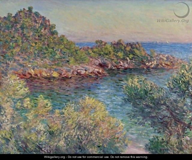 Pres Monte-Carlo - Claude Oscar Monet
