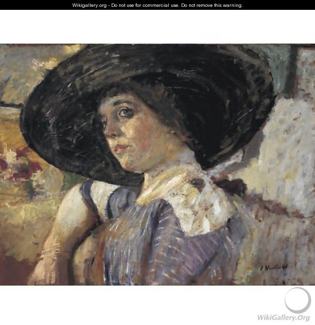 La Femme Au Chapeau - Edouard (Jean-Edouard) Vuillard