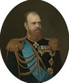Portrait Of Alexander III, St. Petersburg, 1881 - Mihaly von Zichy