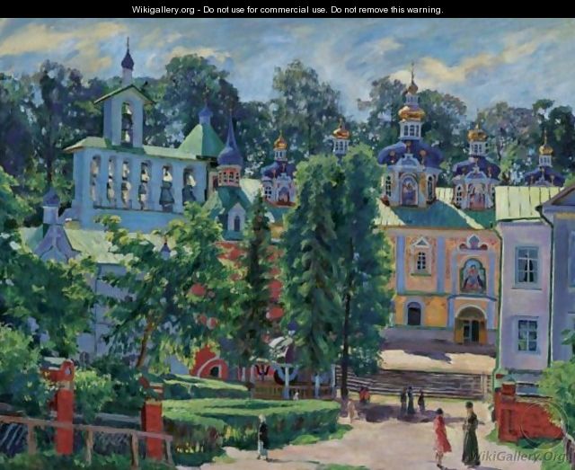 Village Landscape - Sergey Arsenievich Vinogradov