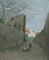 Ruelle A Torre Del Greco, Naples, 1892-1893 - Ivan Pavlovich Pokhitonov
