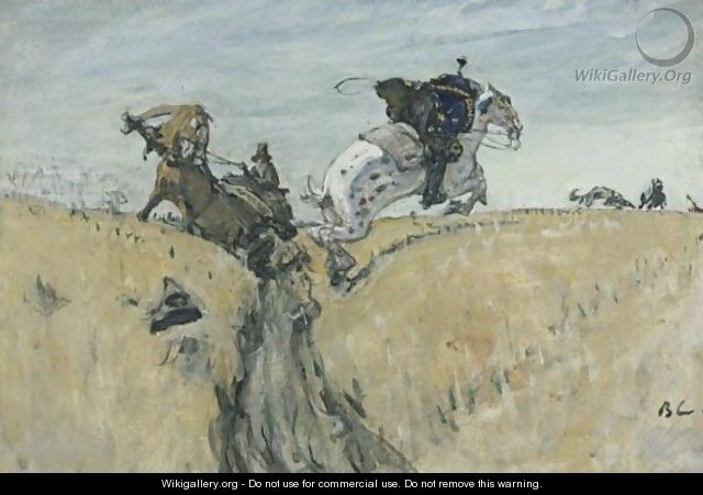 The Hunt With Borzois, 1906 - Valentin Aleksandrovich Serov