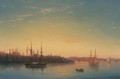 The Golden Horn, Constantinople, Moonlight - Ivan Konstantinovich Aivazovsky