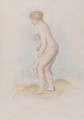 Baigneuse Debout, En Pied - Pierre Auguste Renoir