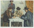 Les Joueurs De Cartes - Paul Cezanne