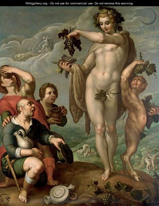 An Allegory Of Autumn - (after) Hendrick Goltzius