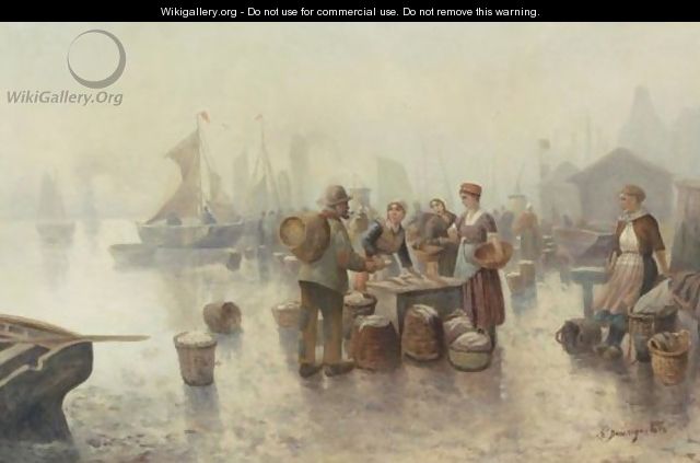 The Fishmarket - Adolf Baumgartner-Stoiloff