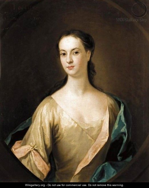 Portrait Of Eupheme Lockhart, 3rd Wife Of John, 6th Earl Of Wigton (1702-1762) - (after) William Aikman
