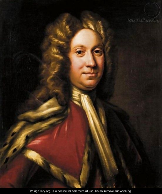 Portrait Of The Rt Hon Charles, 9th Lord Elphinstone - (after) William Aikman