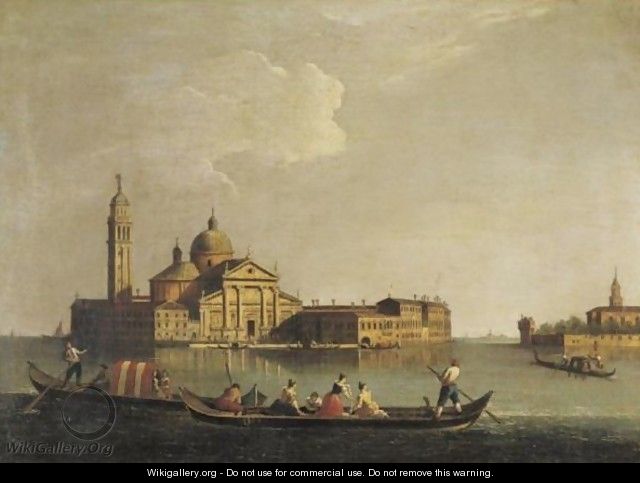 View Of San Giorgio Maggiore, Venice - (after) Johann Richter