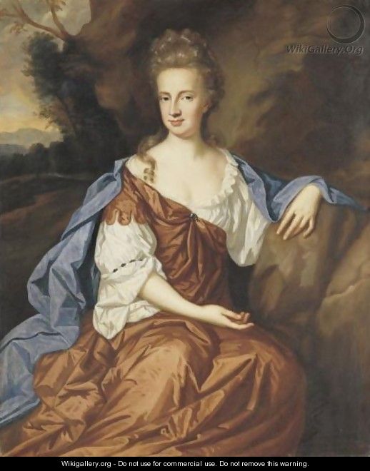 Portrait Of A Lady - (after) Kerseboom, Johannes