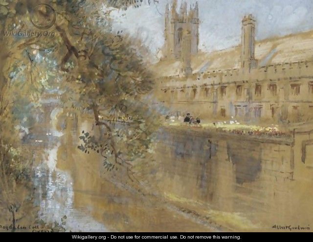 Magdalen College, Oxford - Albert Goodwin