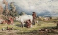 Milking Time - John Linnell