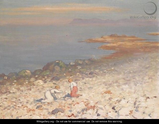 Children On The Beach - George William Russell