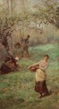 Picking Cider Apples, Normandy - William John Hennessy