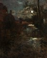 River By Moonlight - Fritz Thaulow