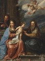 The Holy Family With Saint Anne - (after) Erasmus II Quellin (Quellinus)