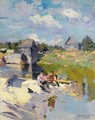 Fishing On A Sunny Day - Konstantin Alexeievitch Korovin