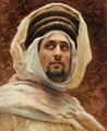 Portrait Of An Arab - Konstantin Egorovich Egorovich Makovsky