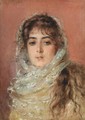 Portrait Of The Artist's Wife Yulia Pavlona Makovsky - Vladimir Egorovic Makovsky