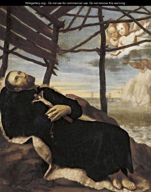 Death Of Saint Francis Xavier - Spanish School