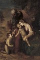 The Holy Family With The Infant St. John The Baptist - (after) Raphael (Raffaello Sanzio of Urbino)