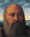 Head Of A Man, A Fragment - (after) Giovanni Bellini