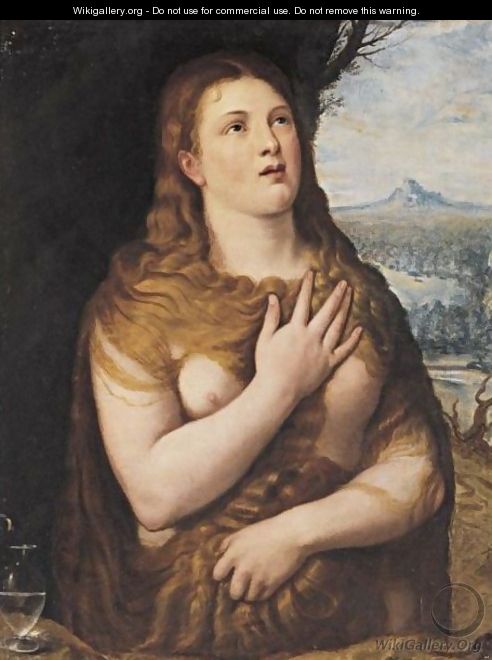 Penitent Magdalene - (Alessandro) Padovanino (Varotari)