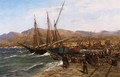 The Harbour At Smyrna - Themistocles Von Eckenbrecher