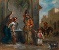 Femmes A La Fontaine - Eugene Delacroix