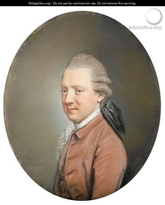 Portrait Of Charles John Crowle Of Fryston Hall, Yorkshire - Hugh Douglas Hamilton