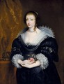 Portrait Of Queen Henrietta Maria - (after) Dyck, Sir Anthony van