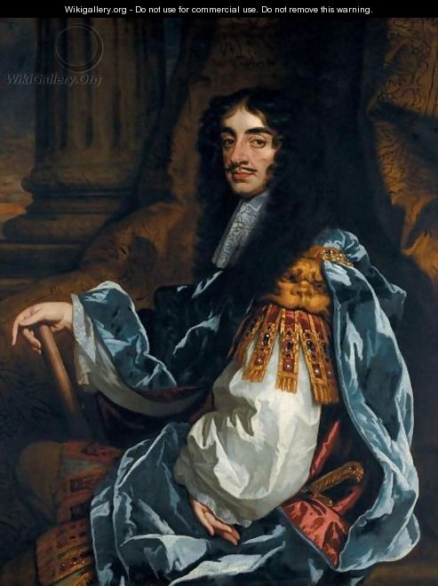 Portrait Of King Charles II 2 - (after) Sir Peter Lely