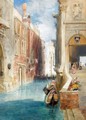 A Canal In Venice - James Holland