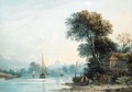 On The Thames, Chiswick - John Varley