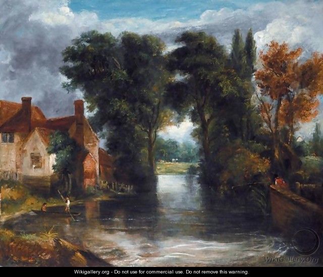 The Valley Farm - (after) Constable, John