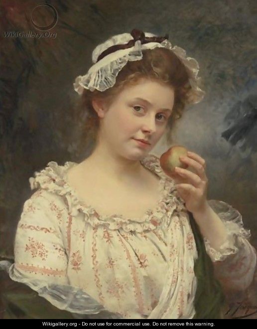 The First Bite - Gustave Jean Jacquet