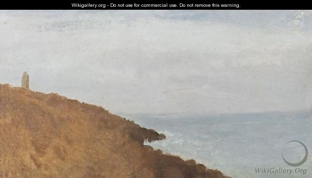 Marine La Mer Calme, Vue De La Falaise - Edgar Degas