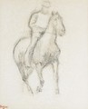 Cavalier (De Trois-Quarts Vers La Droite) - Edgar Degas