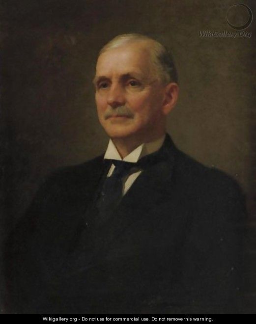 Portrait Of Albert Milch - Edmund Charles Tarbell