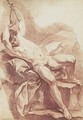 Study Of A Male Nude - Carle van Loo