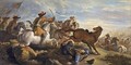 A Cavalry Skirmish - Joseph Parrocel