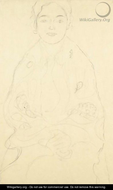 Fraulein Lieser (Miss Lieser) - Gustav Klimt