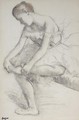 Danseuse Assise - Edgar Degas