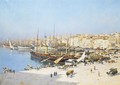 View Of The Old Harbour Of Marseille - Joseph Garibaldi