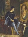 The Virgin With The Chair - Alexandre-Marie Colin