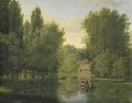 Views Of The Park Of Mortefontaine (Near Chantilly) - Charles Jean Guerard