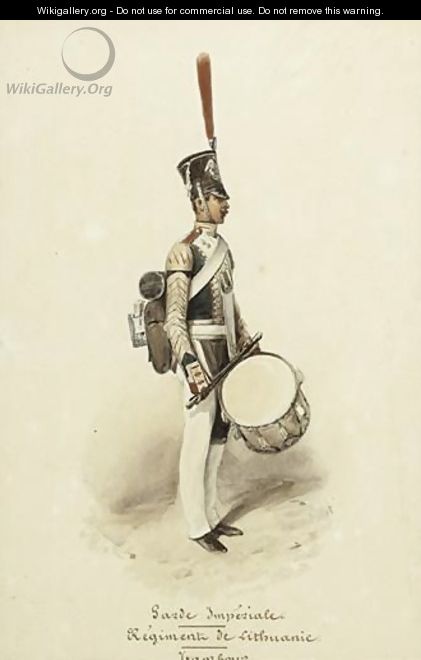 Tambour De La Garde Imperiale Du Regiment De Lithuanie - Auguste Raffet