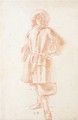 Study Of A Standing Youth - Moses Ter Borch